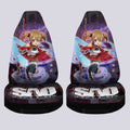 Silica Car Seat Covers Custom Sword Art Online Anime Manga Galaxy Style - Gearcarcover - 4