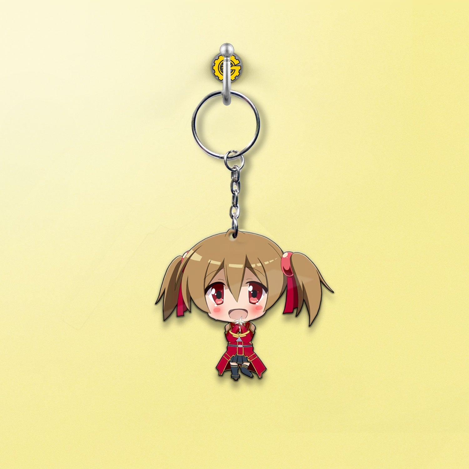 Silica Keychain Custom Sword Art Online Anime Car Accessories - Gearcarcover - 2