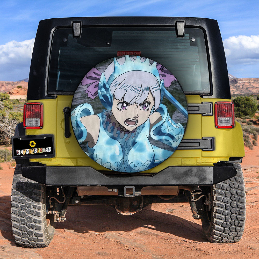 Silva Noelle Spare Tire Covers Custom Black Clover Anime Car Accessories - Gearcarcover - 3