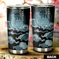 Silver Eagle Tumbler Cup Custom Anime Black Clover Car Accessories - Gearcarcover - 3