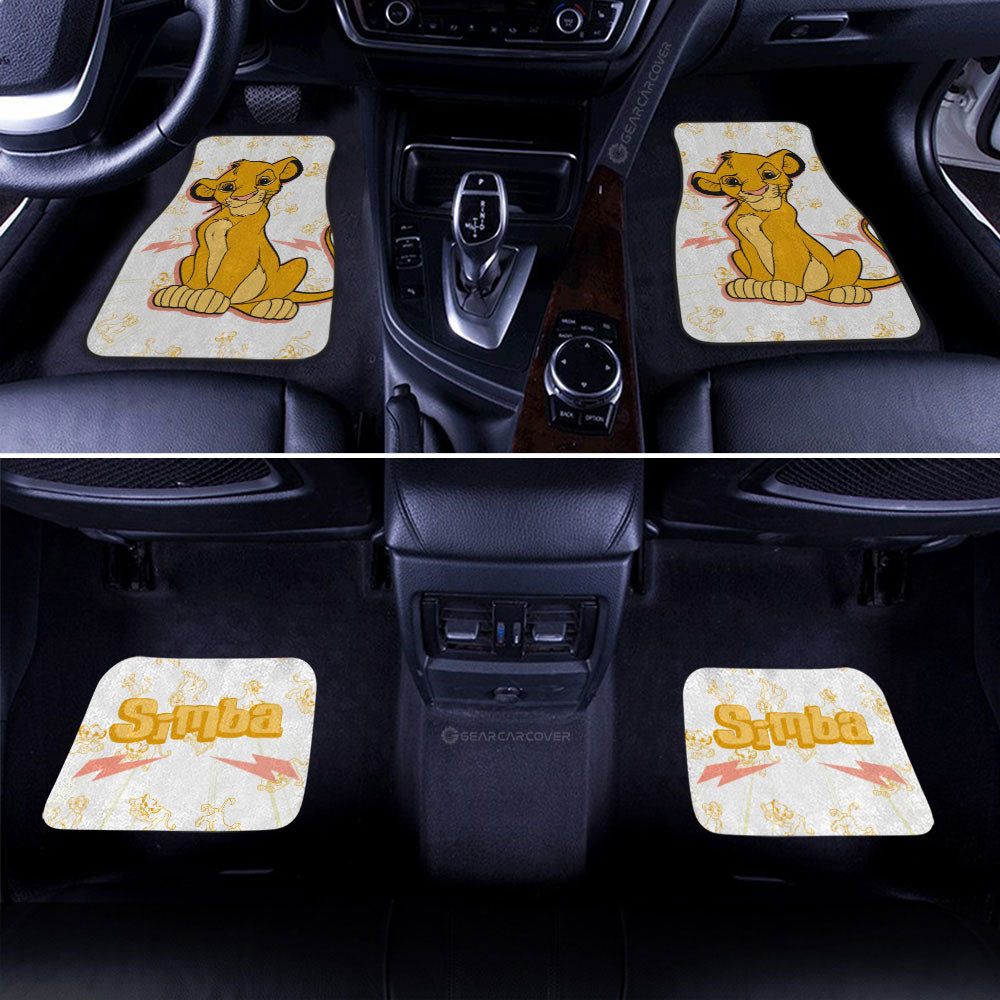 Simba Car Floor Mats Custom Cartoon Car Accessories - Gearcarcover - 2