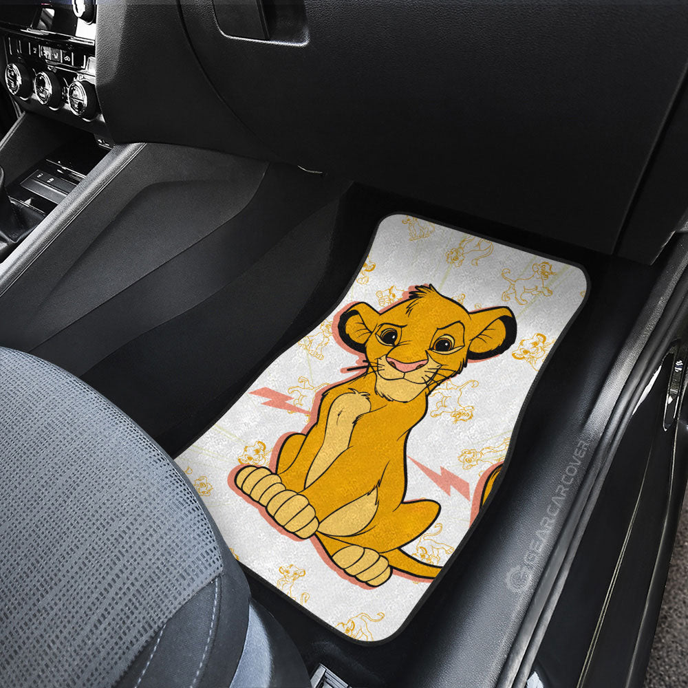 Simba Car Floor Mats Custom Cartoon Car Accessories - Gearcarcover - 3