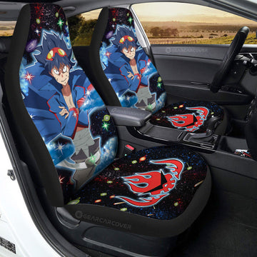 Simon Car Seat Covers Custom Gurren Lagann Anime - Gearcarcover - 1