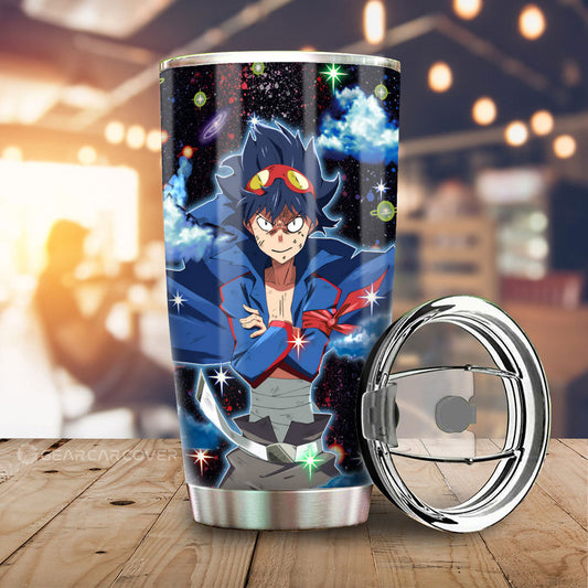 Simon Tumbler Cup Custom Gurren Lagann Anime - Gearcarcover - 1