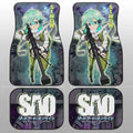 Sinon Car Floor Mats Custom Sword Art Online Anime Manga Galaxy Style - Gearcarcover - 2