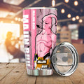 Skinny Majin Buu Tumbler Cup Custom Dragon Ball Anime Car Accessories - Gearcarcover - 1