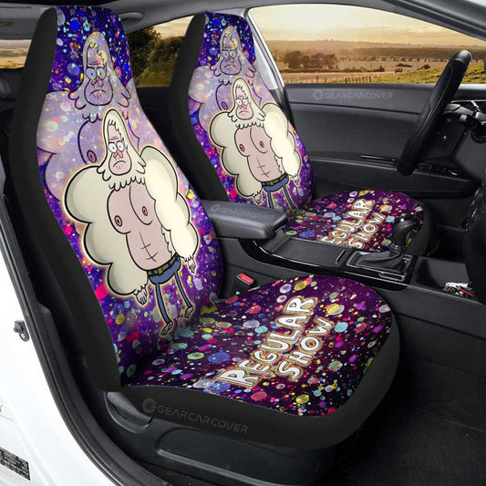 Skips Regular Show Car Seat Covers Custom Cartoon Car Accessories - Gearcarcover - 1