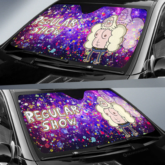 Skips Regular Show Car Sunshade Custom Cartoon Car Accessories - Gearcarcover - 2
