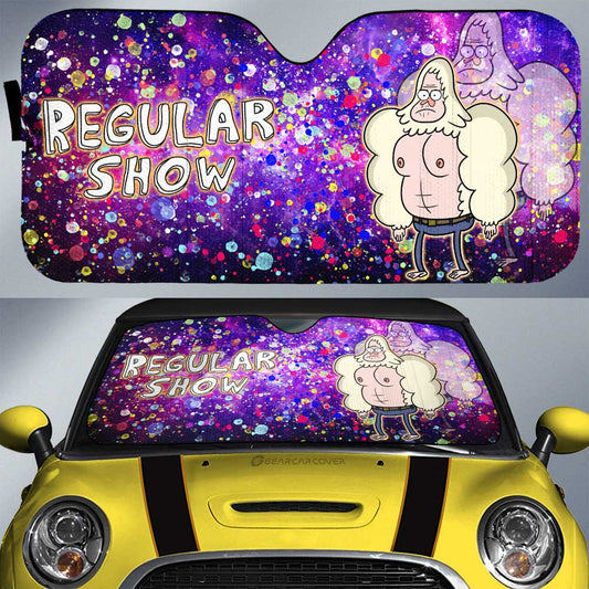 Skips Regular Show Car Sunshade Custom Cartoon Car Accessories - Gearcarcover - 1