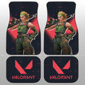 Skye Car Floor Mats Custom Valorant Agent - Gearcarcover - 1
