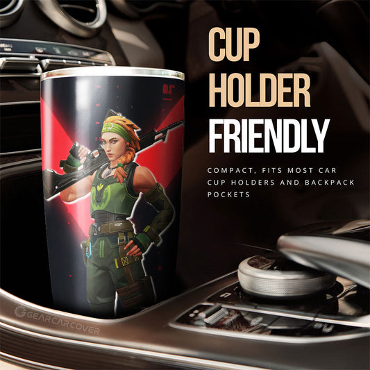 Skye Tumbler Cup Custom Valorant Agent - Gearcarcover - 2