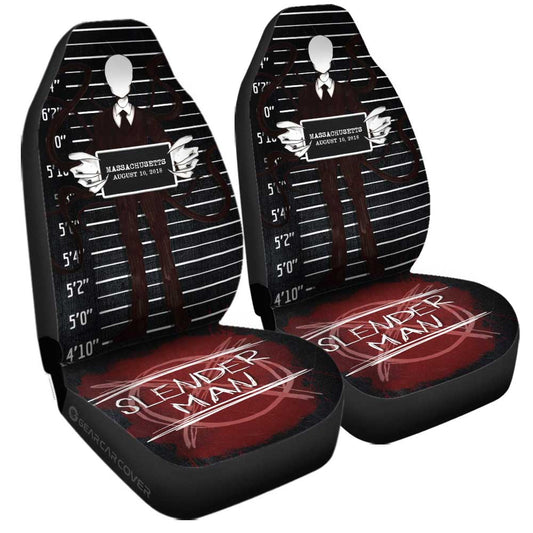Slenderman From Slenderman Car Seat Covers Custom Horror Characters Car Accessories - Gearcarcover - 2