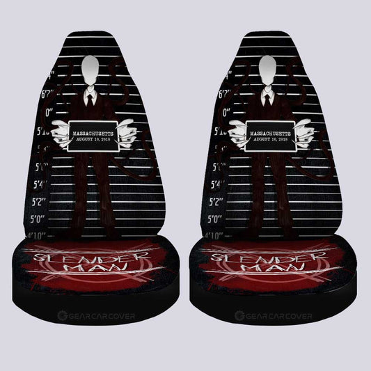 Slenderman From Slenderman Car Seat Covers Custom Horror Characters Car Accessories - Gearcarcover - 1