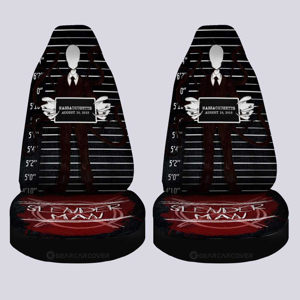 Slenderman From Slenderman Car Seat Covers Custom Horror Characters Car Accessories - Gearcarcover - 1