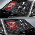 Slenderman From Slenderman Car Sunshade Custom Horror Characters Car Interior Accessories - Gearcarcover - 3