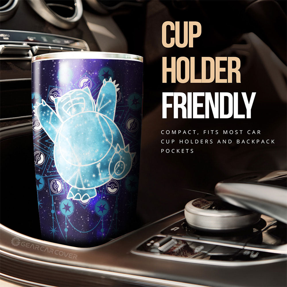 Snorlax Tumbler Cup Custom Car Accessories - Gearcarcover - 3