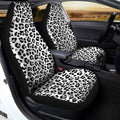 Snow Leopard Car Seat Covers Custom Skin Printed Car Accessories - Gearcarcover - 3