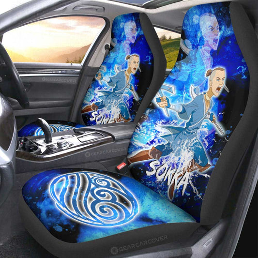 Sokka Car Seat Covers Custom Avatar The Last Airbender Anime - Gearcarcover - 2