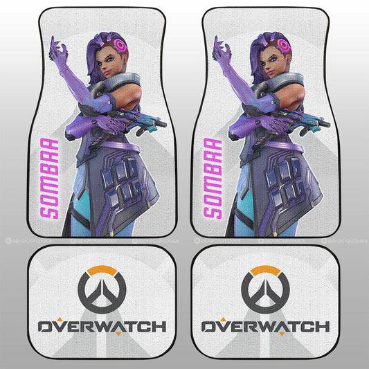 Sombra Car Floor Mats Custom Overwatch - Gearcarcover - 1
