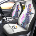 Sombra Car Seat Covers Custom Overwatch - Gearcarcover - 3