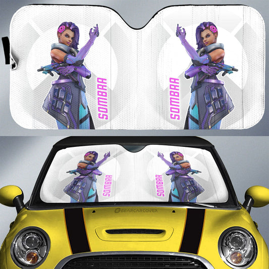 Sombra Car Sunshade Custom Overwatch - Gearcarcover - 1