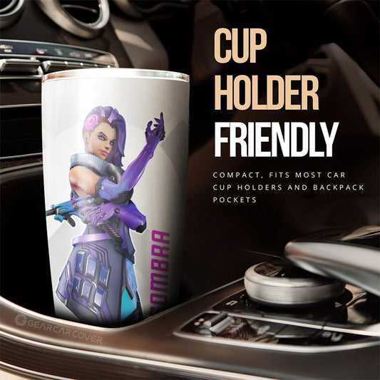 Sombra Tumbler Cup Custom Overwatch - Gearcarcover - 2