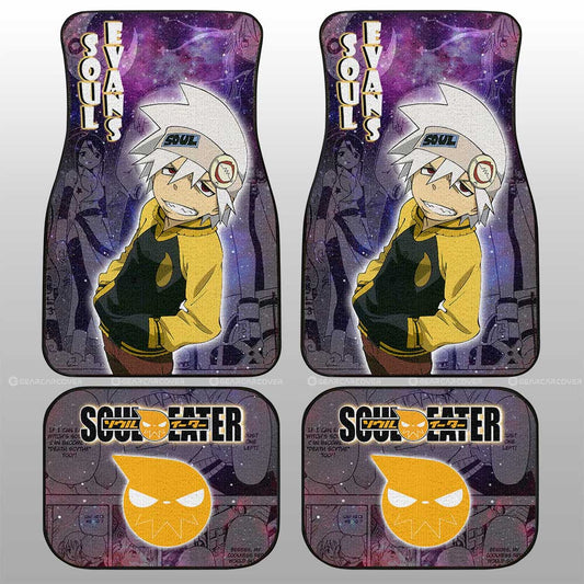 Soul Evans Car Floor Mats Custom Soul Eater Anime Manga Galaxy Style - Gearcarcover - 2