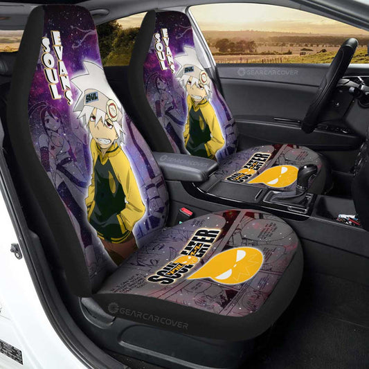 Soul Evans Car Seat Covers Custom Soul Eater Anime Manga Galaxy Style - Gearcarcover - 1