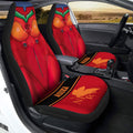 Souryuu Asuka Langley Car Seat Covers Custom NGE Car Interior Accessories - Gearcarcover - 2