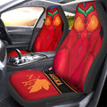 Souryuu Asuka Langley Car Seat Covers Custom NGE Car Interior Accessories - Gearcarcover - 1