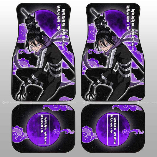 Speed o' Sound Sonic Car Floor Mats Custom One Punch Man Anime Car Accessories - Gearcarcover - 2