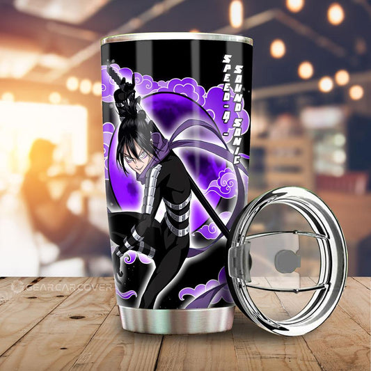 Speed o' Sound Sonic Tumbler Cup Custom One Punch Man Anime Car Accessories - Gearcarcover - 1