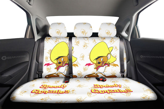 Speedy Gonzales Car Back Seat Cover Custom Cartoon Car Accessories - Gearcarcover - 2