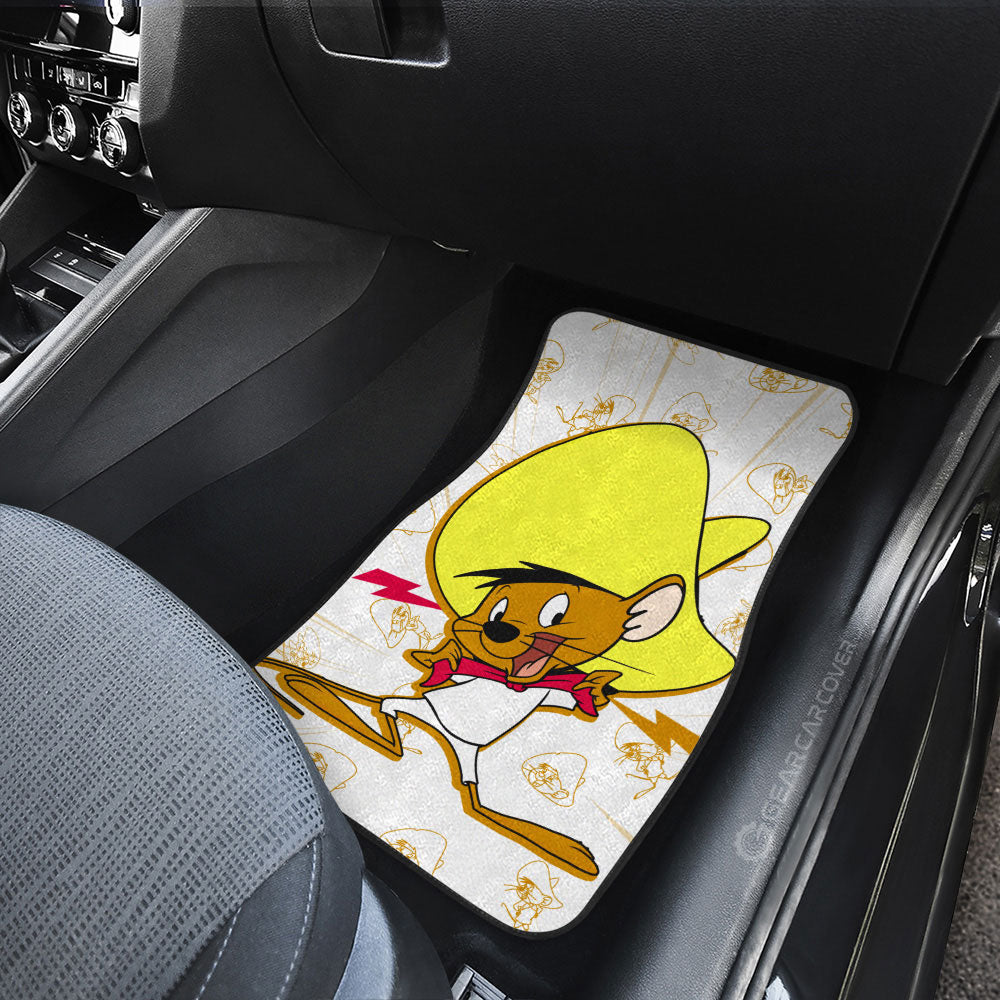 Speedy Gonzales Car Floor Mats Custom Cartoon Car Accessories - Gearcarcover - 3