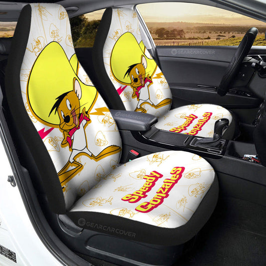 Speedy Gonzales Car Seat Covers Custom Cartoon Car Accessories - Gearcarcover - 1