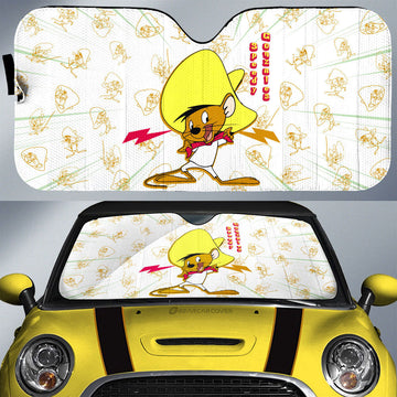 Speedy Gonzales Car Sunshade Custom Cartoon Car Accessories - Gearcarcover - 1