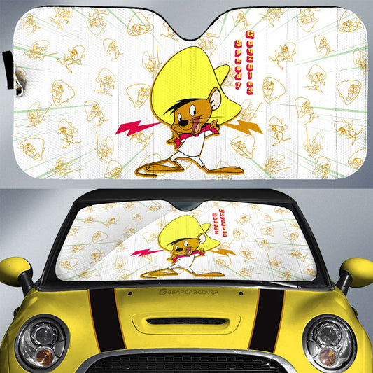 Speedy Gonzales Car Sunshade Custom Cartoon Car Accessories - Gearcarcover - 1