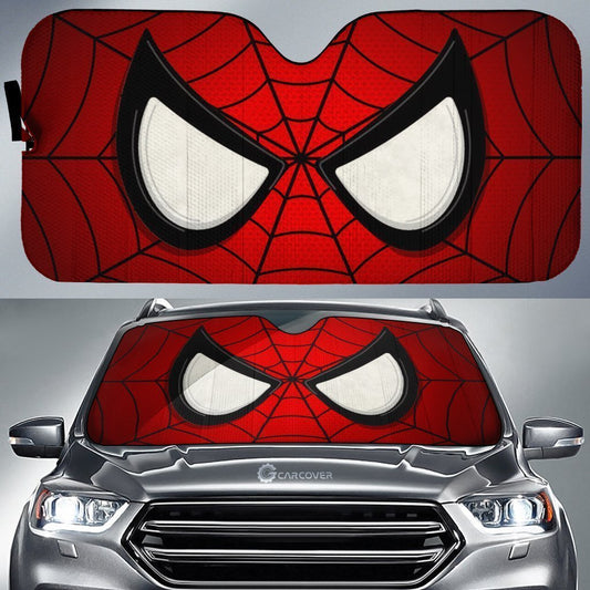 Spider Eyes Car Sunshade Custom Spider Car Accessories - Gearcarcover - 1