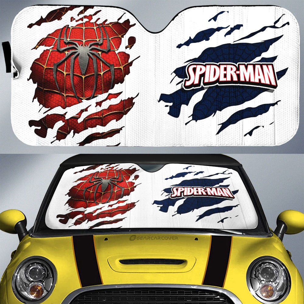 Spider Man Car Sunshade Custom Uniform Car Accessories - Gearcarcover - 1