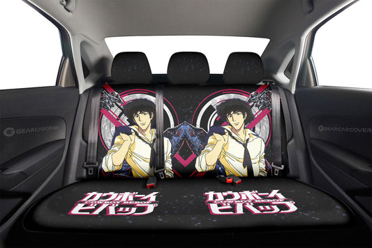Spike Spiegel Car Back Seat Cover Custom Cowbop Bebop Anime - Gearcarcover - 2