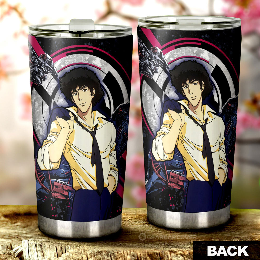 Spike Spiegel Tumbler Cup Custom Cowbop Bebop Anime - Gearcarcover - 3