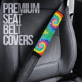 Spiral Tie Dye Seat Belt Covers Custom Hippie Car Accessories Gifts - Gearcarcover - 3