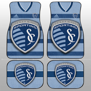 Sporting Kansas City Car Floor Mats Custom Car Accessories For Fans - Gearcarcover - 1