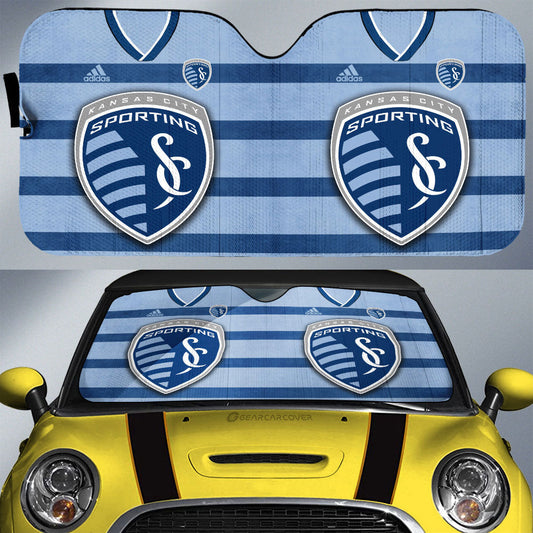 Sporting Kansas City Car Sunshade Custom Car Interior Accessories - Gearcarcover - 1