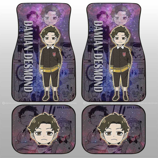 Spy x Family Anime Car Floor Mats Custom Damian Desmond Galaxy Style Car Accessories - Gearcarcover - 2