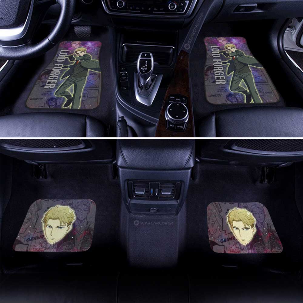 Spy x Family Anime Car Floor Mats Custom Loid Forger Galaxy Style Car Accessories - Gearcarcover - 3