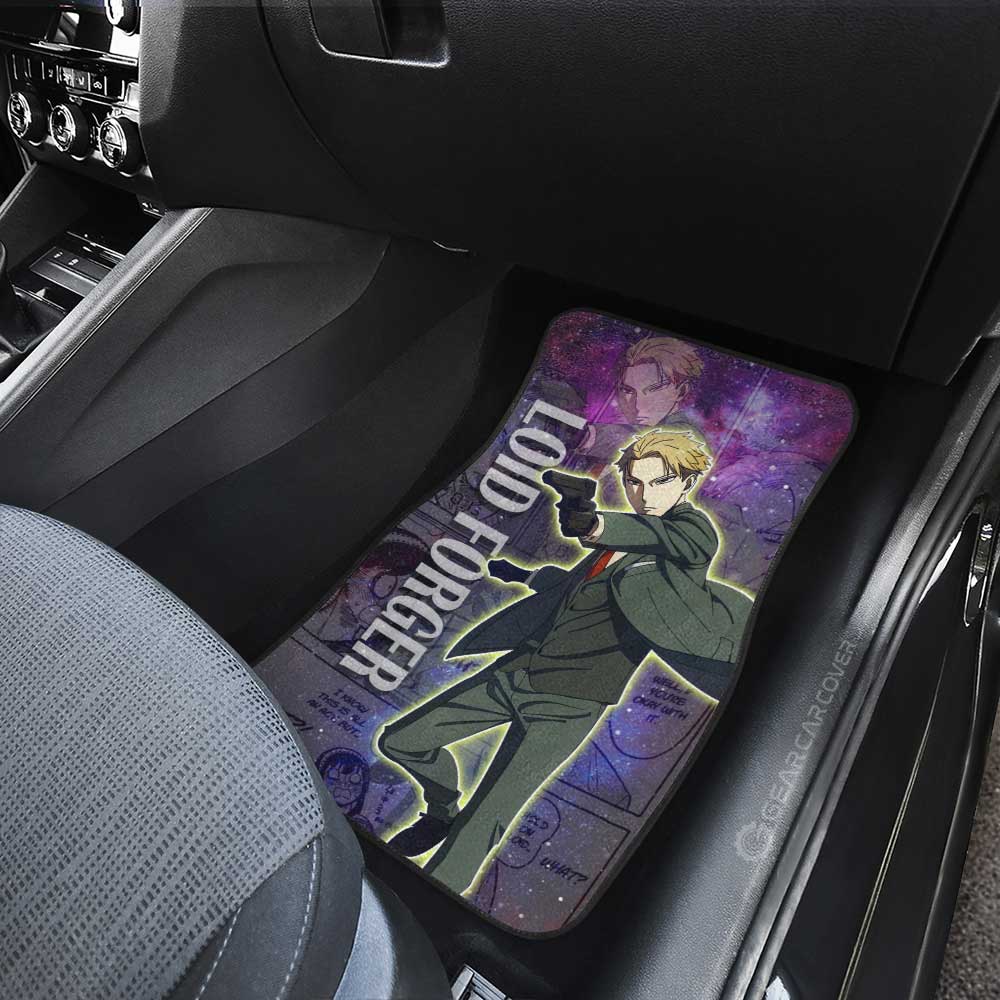 Spy x Family Anime Car Floor Mats Custom Loid Forger Galaxy Style Car Accessories - Gearcarcover - 4
