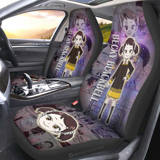 Spy x Family Anime Car Seat Covers Custom Becky Blackbell Galaxy Style Car Accessories - Gearcarcover - 2