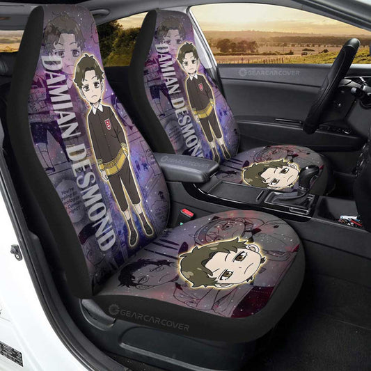 Spy x Family Anime Car Seat Covers Custom Damian Desmond Galaxy Style Car Accessories - Gearcarcover - 1