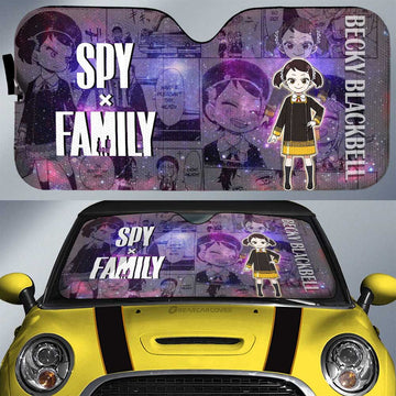 Spy x Family Anime Car Sunshade Custom Becky Blackbell Galaxy Style Car Accessories - Gearcarcover - 1